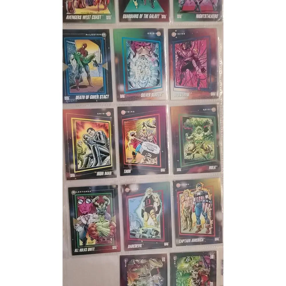 1992 Impel Marvel Universe Series 3 Lot Of 38 Cards